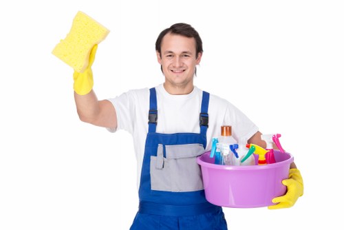 Cleaning team supporting a workplace in SW11