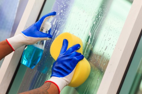 Waste handling and compliance section for cleaning services