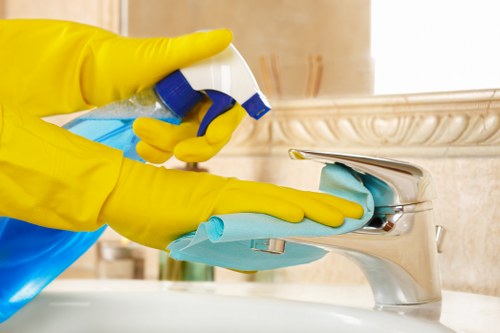 Commercial cleaning service for an SW11 office