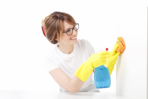 Commercial carpet cleaning for an office in SW11